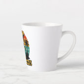 Grammysaurus T Rex Dinosaur Grammy Moederdag Latte Mok (Rechts)