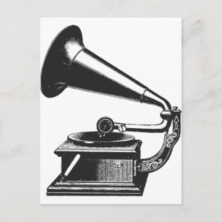 Gramophone Briefkaart