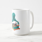 Gramophone Koffiemok (Voorkant rechts)