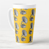 Gramophone Latte Mok (Linkerhoek)