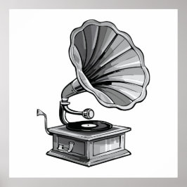 Gramophone Poster