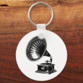 Gramophone Sleutelhanger (Voorkant)