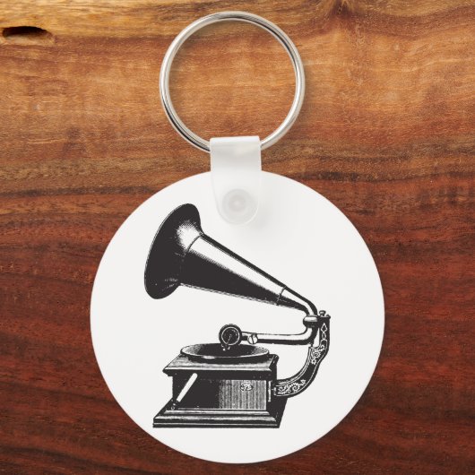 Gramophone Sleutelhanger (Voorkant)