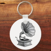 Gramophone Sleutelhanger (Voorkant)