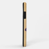 Gramophone Vintage violet BT iPhone 5 Coque (Dos/Droite)