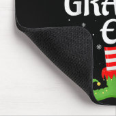 Grampa Elf Kerstfamilie Matching Elf Squad Kerst Muismat (Hoek)