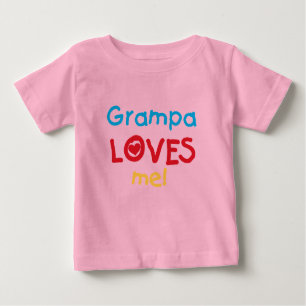 Grampa m'aime T-shirts et cadeaux