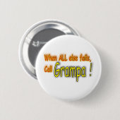 Grampa Ronde Button 5,7 Cm (Voorkant /achterkant)