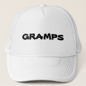 Grampen (opa) trucker pet (Voorkant)