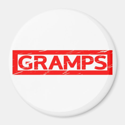 Grampen Stempel Magneet (Voorkant)