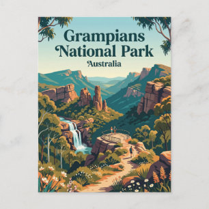 Grampians Nationaal Park Australië Briefkaart