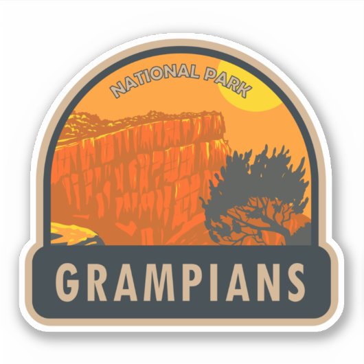 Grampians National Park Australia  Sticker (Voorkant)