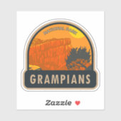 Grampians National Park Australia  Sticker (Vel)
