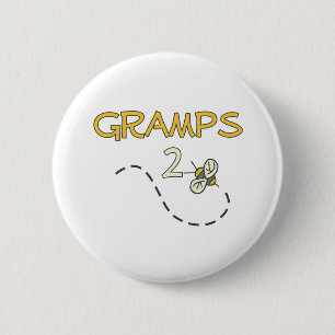 Gramps 2 Bee Ronde Button 5,7 Cm