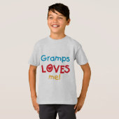 Gramps m'aime T-shirts et cadeaux (Devant entier)