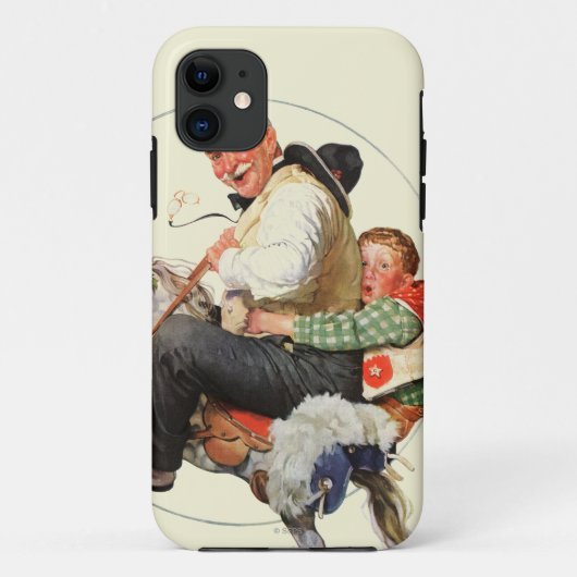 Gramps op Rocking Horse Case-Mate iPhone Case (Achterkant)