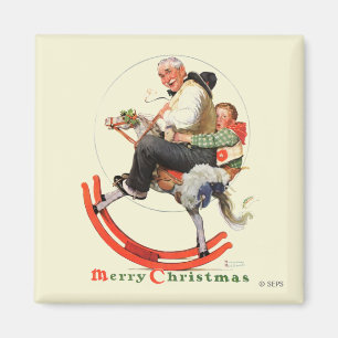 Gramps op Rocking Horse Magneet