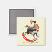 Gramps op Rocking Horse Magneet (Voorkant / Achterkant)