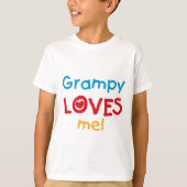 Grampy aime mes t-shirts et cadeaux (Devant)