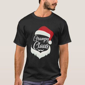 Grampy Claus Kerstmis Funny Pajamas Santa Costume T-shirt