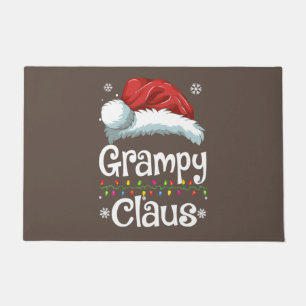 Grampy Claus Shirt, Familie Matching Grampy Claus Deurmat