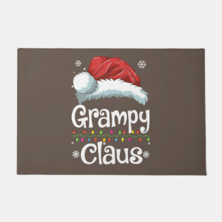 Grampy Claus Shirt, Familie Matching Grampy Claus Deurmat