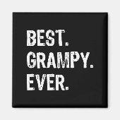 Grampy Ever Funny Cool  Magneet (Voorkant)