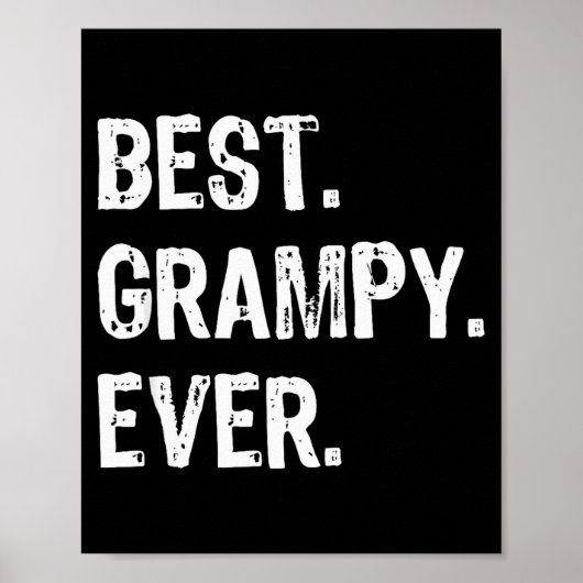 Grampy Ever Funny Cool  Poster (Voorkant)