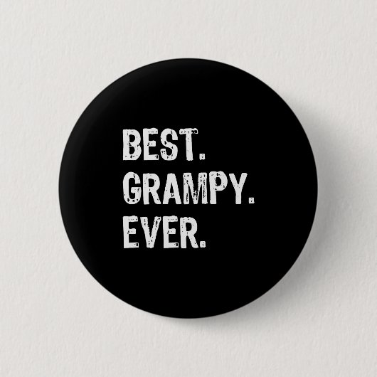 Grampy Ever Funny Cool Ronde Button 5,7 Cm (Voorkant)