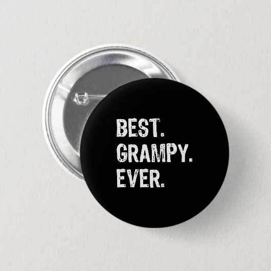 Grampy Ever Funny Cool Ronde Button 5,7 Cm (Voorkant /achterkant)