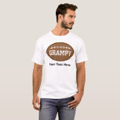 Grampy Football Cadeauidee T-shirt (Voorkant volledig)
