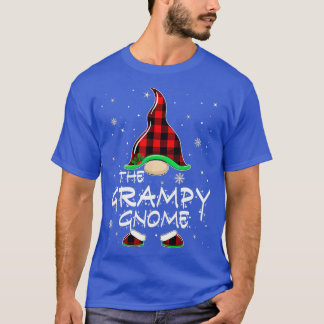 Grampy Gnome Buffalo Pset Matching Family Christm T-shirt