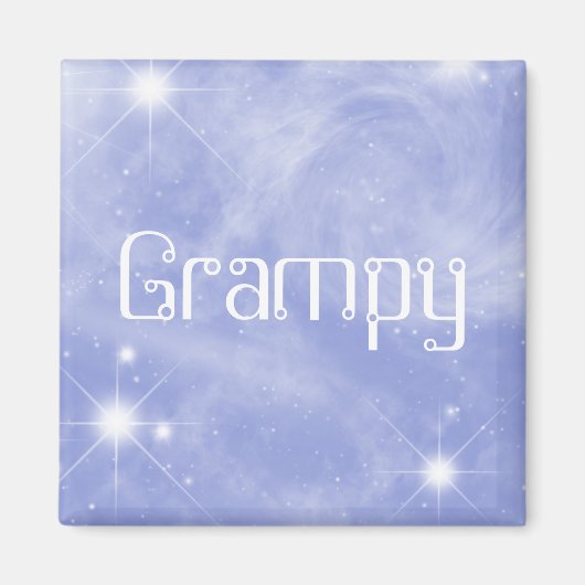 Grampy Starry Magnet Magneet (Voorkant)
