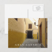 Gran Canaria Las Palmas briefkaart uitzicht (Voorkant / Achterkant)