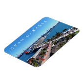 Gran Canaria Las Palmas uitzicht fridge magnet Magneet (Linkerzijde)