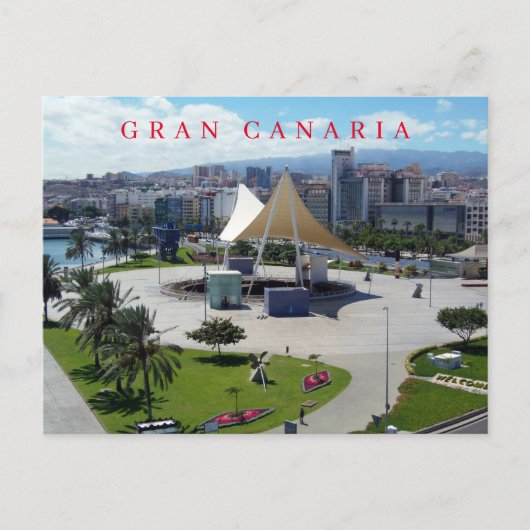 Gran Canaria Las Palmas vue carte postale (Devant)
