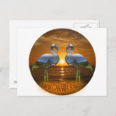 Gran Canaria Sunset Briefkaart (Voorkant / Achterkant)