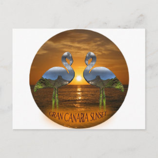 Gran Canaria Sunset Briefkaart