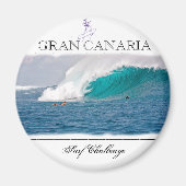 Gran Canaria Surf Challenge Aimant moderne (Devant)