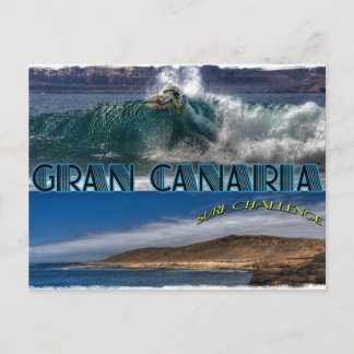 Gran Canaria Surf Challenge Briefkaart