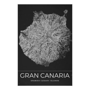 Gran Canaria Vintage Reisgids Perfect Poster