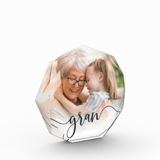 Gran | Grandma Script Overlay Fotoblokken (Links)