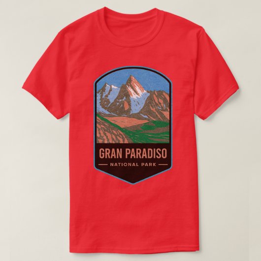 Gran Paradiso National Park 1 T-shirt (Design voorkant)