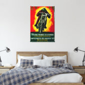 Gran Premio de Espana posterEuropa Canvas Afdruk (Insitu (Slaapkamer))