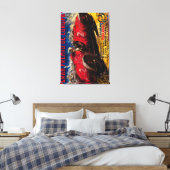 Gran Premio De Europa posterEuropa Canvas Afdruk (Insitu (Slaapkamer))