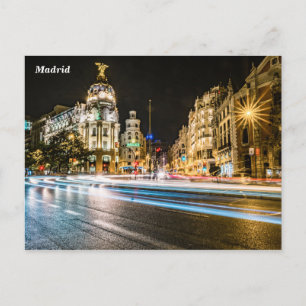 "Gran Via" Briefkaart