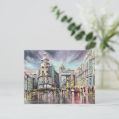 Gran via briefkaart (Staand voorkant)