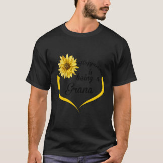 Grana Gift Happiness is een oma zijn T-shirt