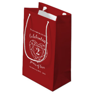 Granaat 2 jaar liefde vrouw cadeautas