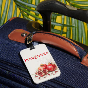 Granaatappel Bagagelabel